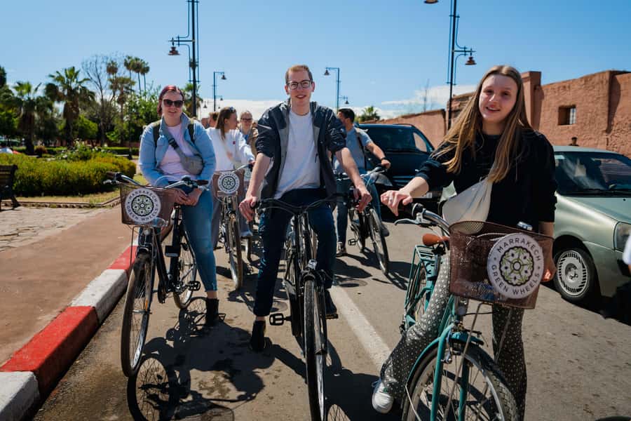 Dutch Bike Tour in Marrakech with Local Guide - The first ride into Marrakech