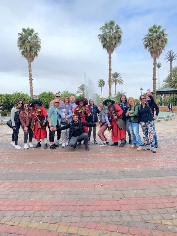 Dutch Bike Tour in Marrakech with Local Guide - Jemaa el Fnaa, Marrakech’s famous square