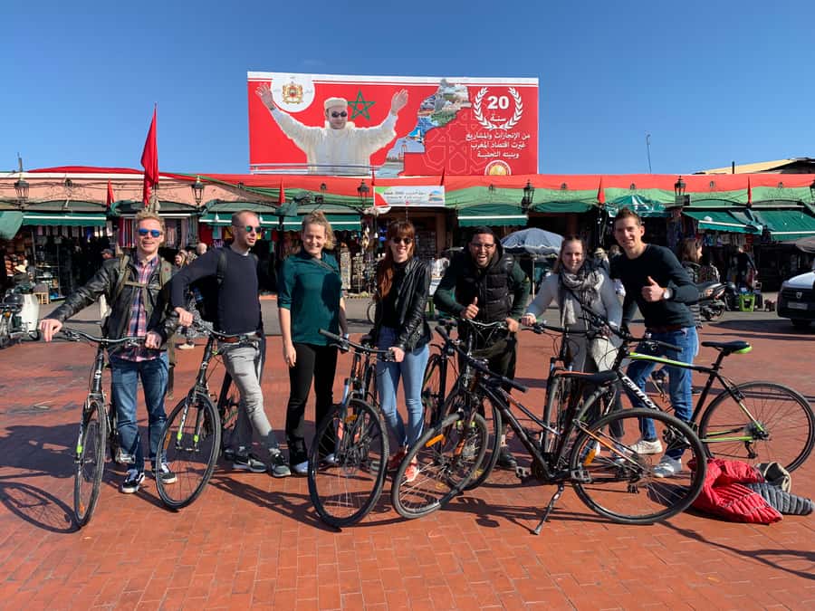 Dutch Bike Tour in Marrakech with Local Guide - Koutoubia Mosque and Bab Agnaou