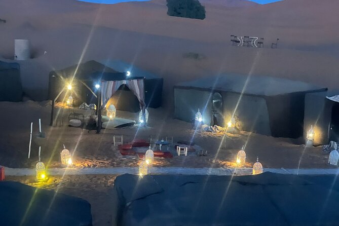 Enjoy camp 1 night .Camel.sunset sunrise drums Quad Sunboard - What the two-day desert trip is really like
