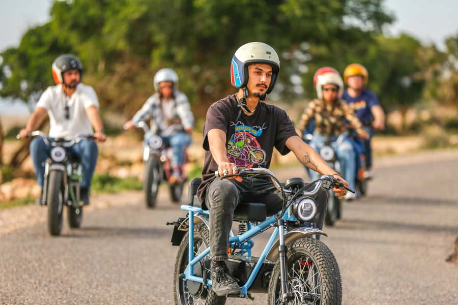 Essaouira: Area Highlights Guided E-Bike Tour - Following the beach toward the Mogador viewpoint