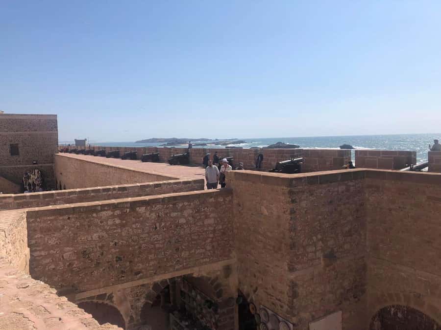 Essaouira Day Trip from Marrakech _ medina, old port - Entering Essaouira through the old walls
