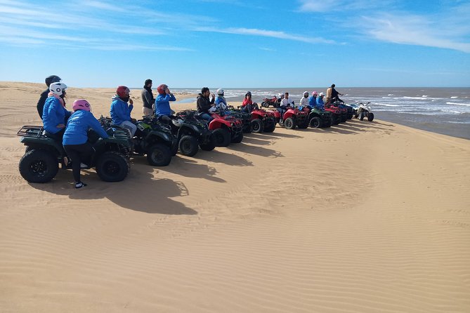 Essaouira: Quad ride / family & friends (free transfer) - Safety equipment, water, and the private-group advantage