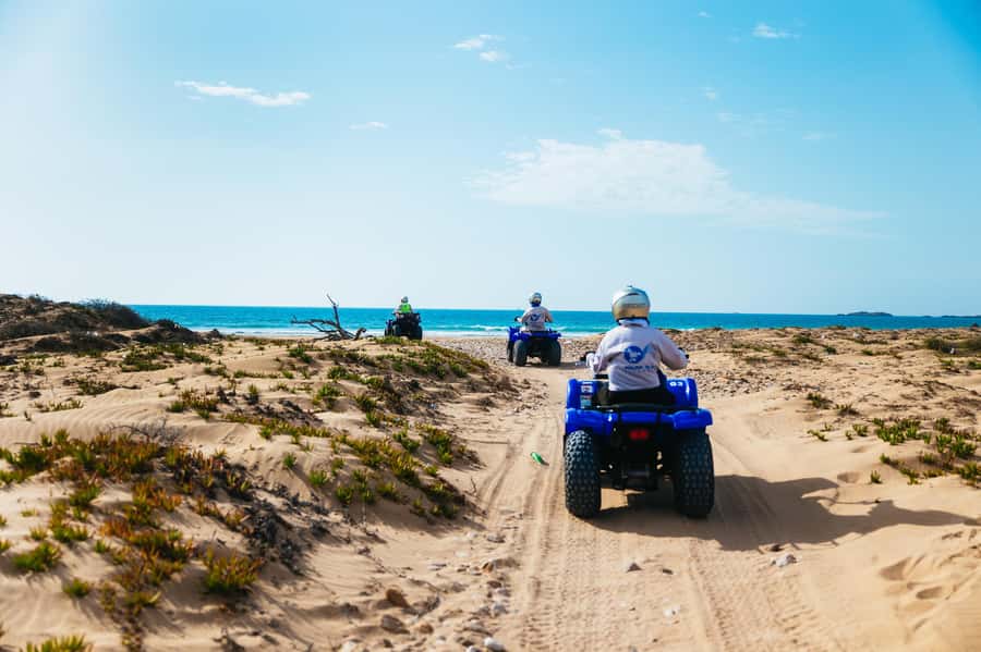 Essaouira Sand Dunes: Half Day Quad Bike Tour - Crossing Oued Ksob and reaching the Sultan’s Palace ruins