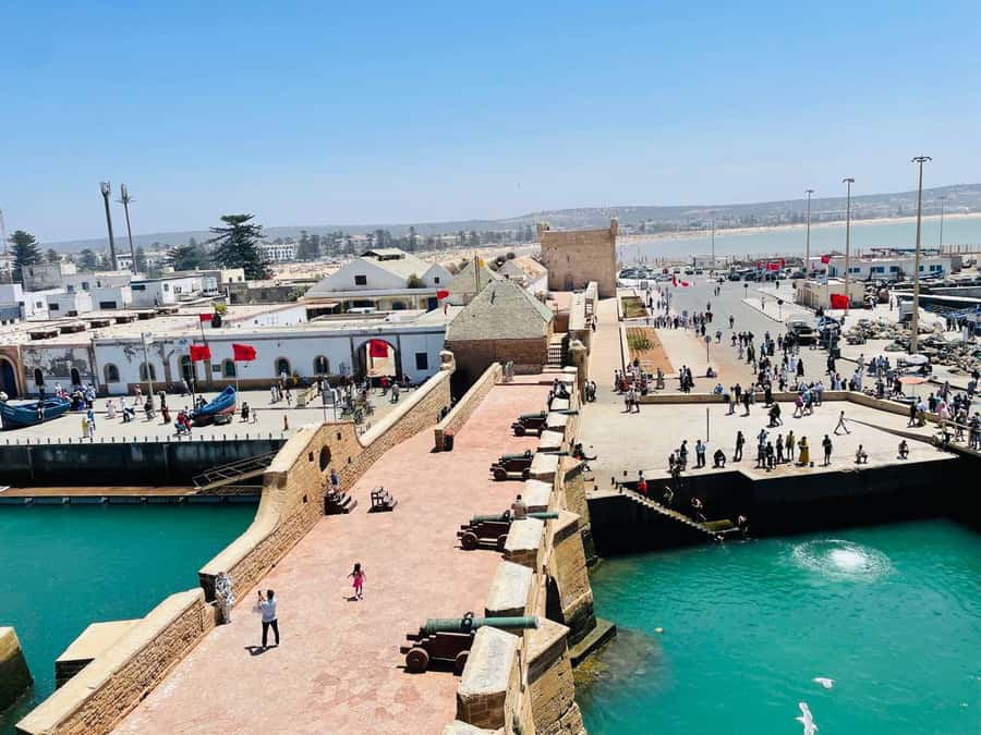Essaouira: Sqala du Port, Citadel, Fish Market & Medina Tour - Twenty minutes at the Essaouira Citadel