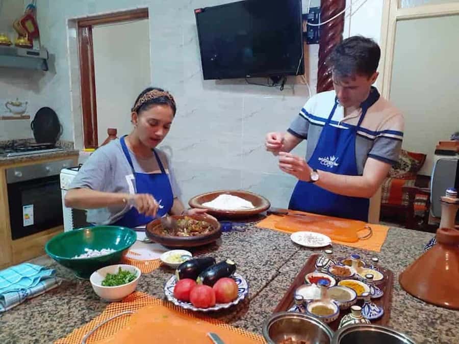 Essaouira: Traditional Family Style Moroccan Cooking Class - Inside Hussein and Khadija’s family home