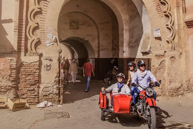 Essential Ride by sidecar (Marrakech off the beaten path) 1h30 - Is $113.41 a fair price?