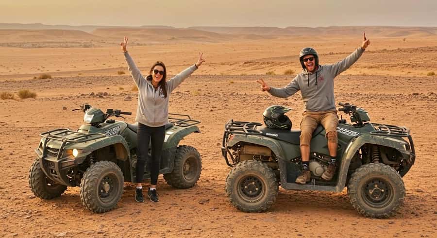 Evening Marrakech: Agafay Desert Quad , Camel & Dinner Shows - Practical packing advice for Agafay