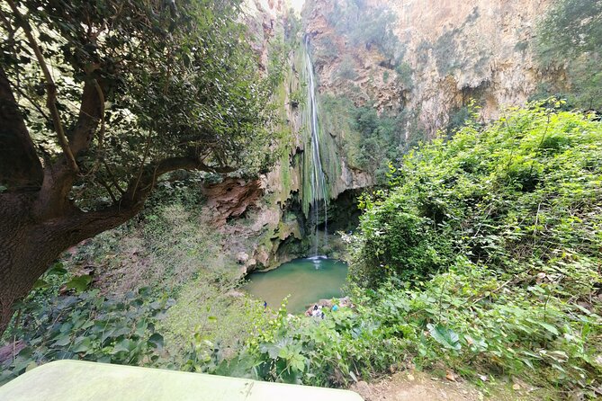Excursion to the waterfalls / God's Bridge of Akchour - Leaving Chefchaouen for the Rif Mountains