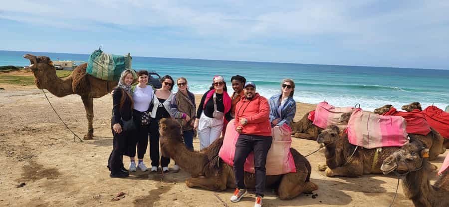 Explore Tangier: Cap Spartel, Cave, & Camel Ride Adventure - Small groups, pickup, and comfort on the road