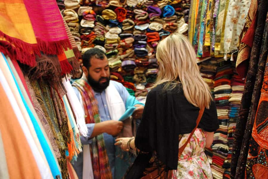 Fes: Bou Inania Madrasa, Museum, Tannery, Souk & Medina Tour - The Medina Souks: Textiles, Spices and Metalwork