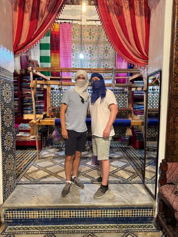 Fes City Tour: Discover the Medina's Treasures - Meeting your guide at the riad