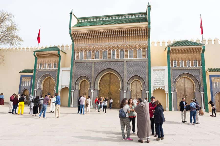 Fes: Museum, Al Attarine Madrasa & Tannery and Medina Tour - Al Attarine Madrasa: the visual high point