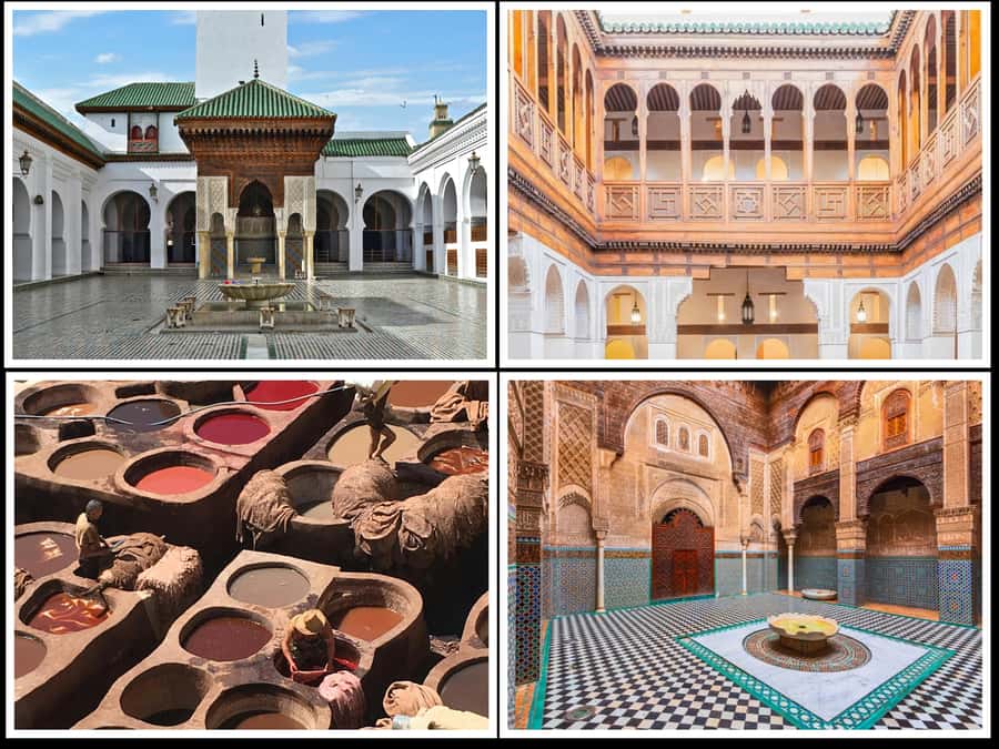 Fes: Royal Palace, Madrasa, Tannery & Souks and Medina Tour - Walking through Mellah, Fes’s Jewish Quarter