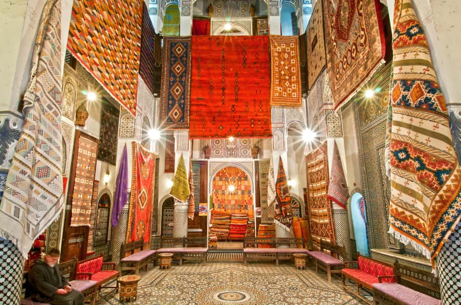 Fes: Royal Palace, Madrasa, Tannery & Souks and Medina Tour - Bou Inania Madrasa and Islamic design