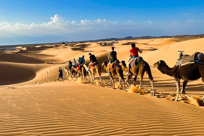 Fes to Marrakech desert tour 3 days - Erg Chebbi at sunset: the tour’s big moment