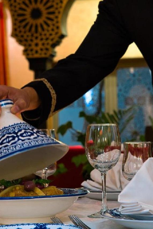 Fes : Unforgettable Dinner Show Experience with hotel pickup - Belly dancing, magic, and fire add variety