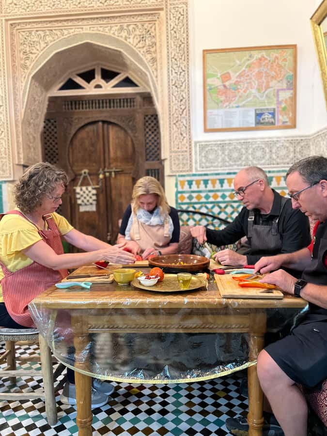 Fez: Souk Tour and Traditional Home Cooking Class - Key points at a glance