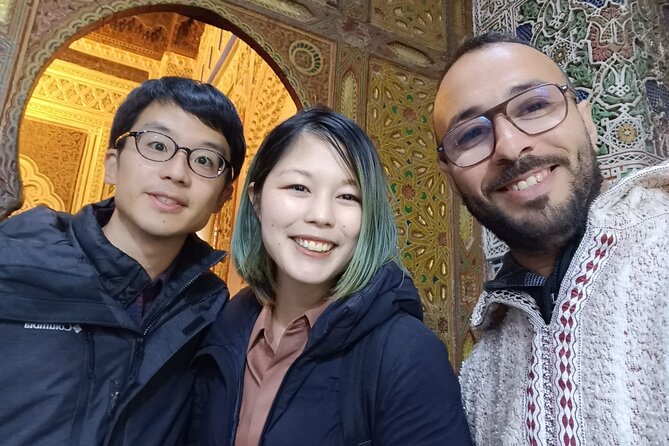 Fez Tour Experience - Al-Attarine Madrasa and close-up tilework