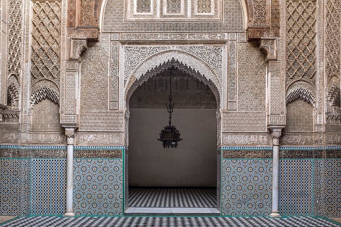 Fez Tour Experience - The Royal Palace gates and the final glimpse of royal Fez