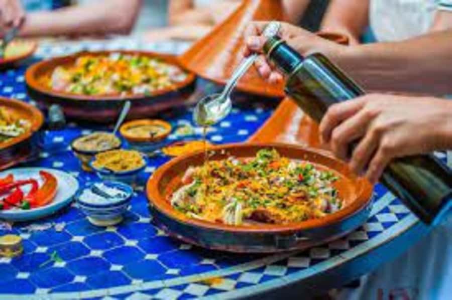 Flavors of Fez: Market visit, and a hands-on cooking class. - Inside the family home near the Medina