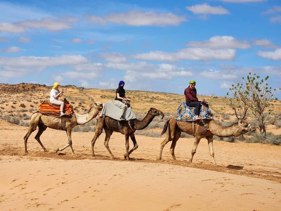 From Agadir: Jeep Desert Safari with Lunch and Camel Ride - The Atlantic coast and fishermen’s caves