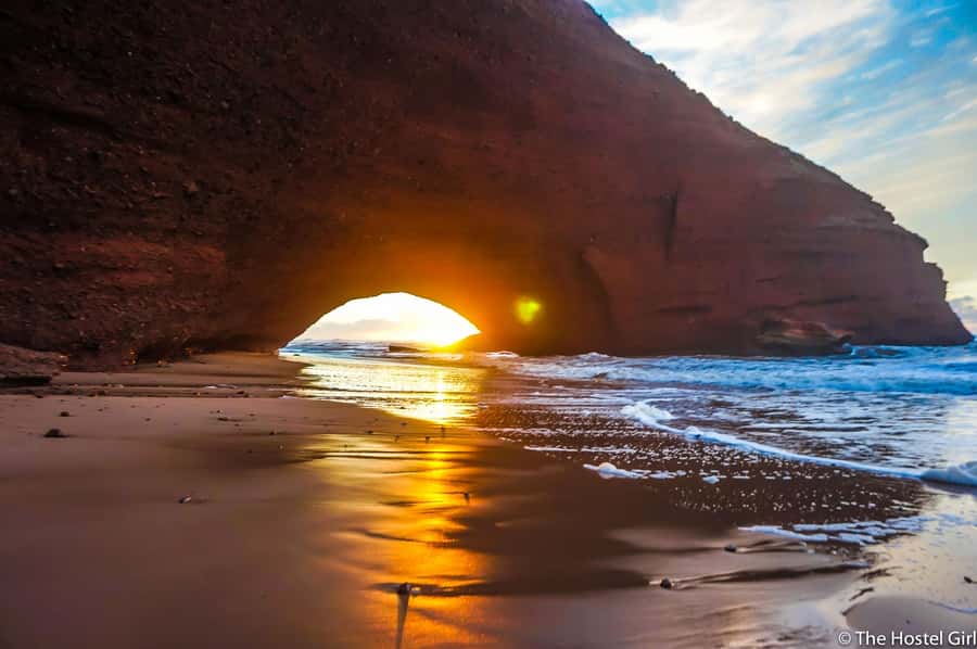 From Agadir: Legzira Beach & Tiznit Day Trip with Lunch - The road from Agadir to Sidi Bibi