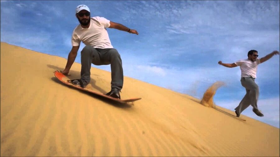From Agadir or Taghazout: Desert Sand Boarding Tour w/ Lunch - The afternoon begins at 2:00 PM