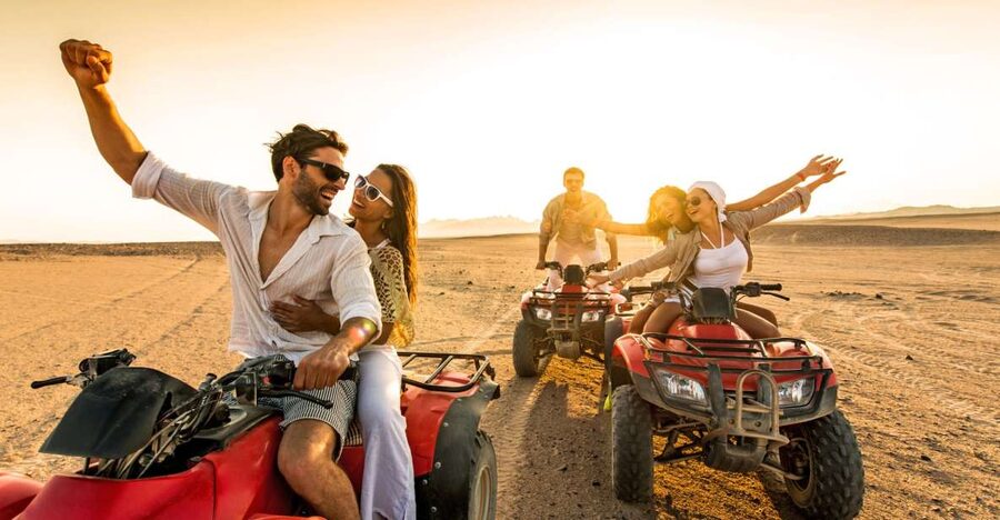 From Agadir or Taghazout: Quad Biking Safari Desert Trip - The coastal viewpoint and photo stop