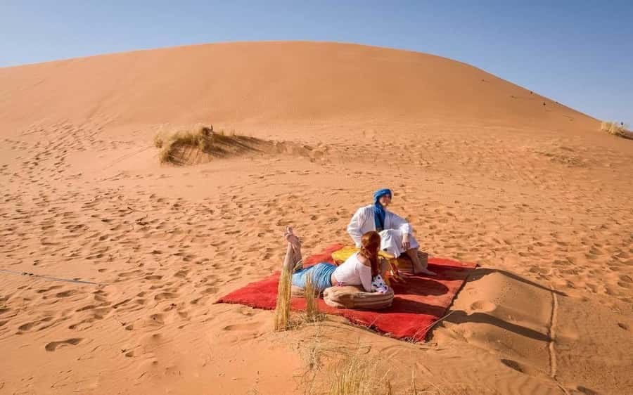 From Agadir/Taghazout: Sahara Sand Dunes with Transfer - The route north from Agadir