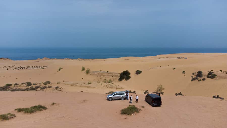 From Agadir/Taghazout: Sahara Sand Dunes with Transfer - Tamri and the banana-growing area