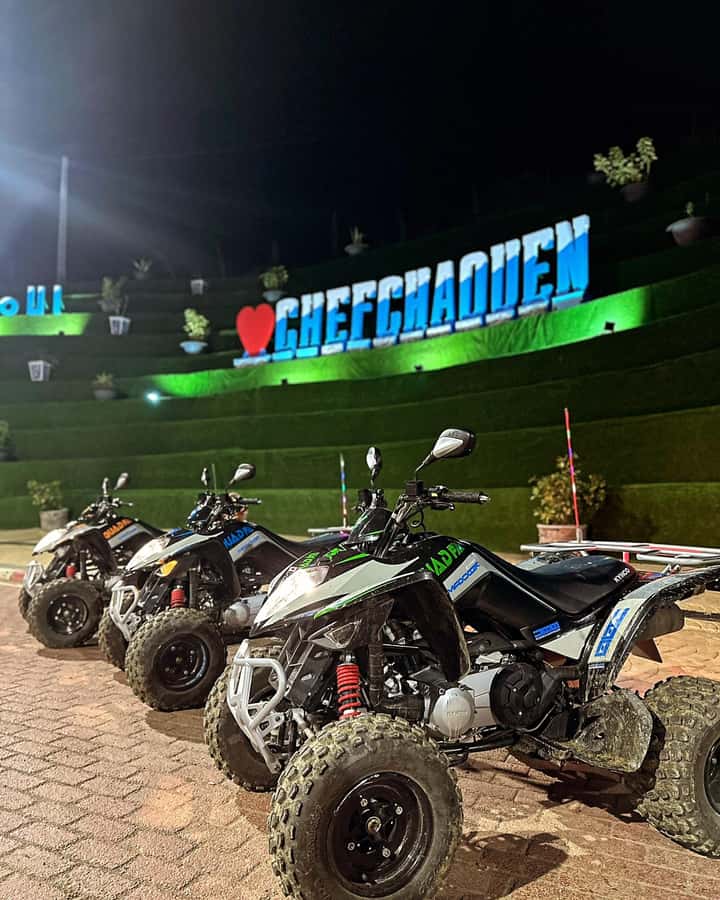 From Chefchaouen: ATV-Quad Guided Tour to Akchour Waterfall - Riding out from Chefchaouen