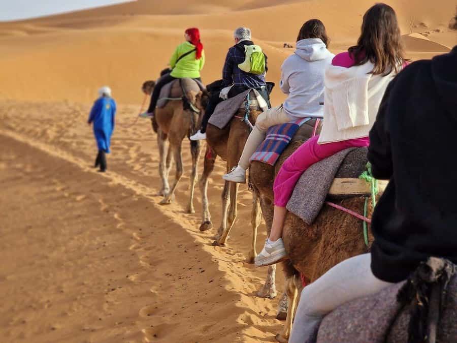 From Fes: 2-Day Luxury Desert Tour to Marrakech & Back Fez - Midelt lunch and the long road south