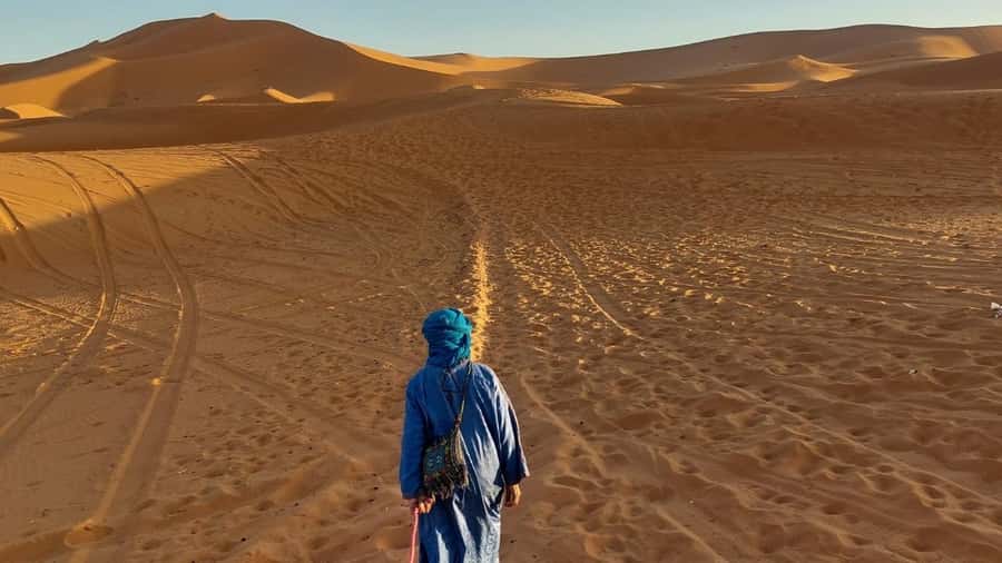 From Fes: 3 Days and 2 Nights Desert Trip to Marrakech - Dinner, music, and a night under the stars