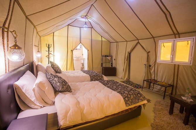 From Fez: 2-Day Desert Tour with Return to Fez or Marrakech - A Berber-style tent and a cold night