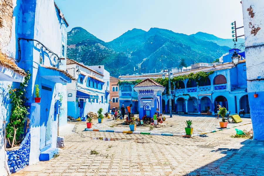 From Fez: Day Tour to the Blue Town of Chefchaouen - The 45-minute local walking tour