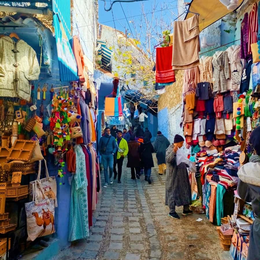 From Fez : Memorable Day Trip to Chefchaouen the Blue City - The high view of Chefchaouen