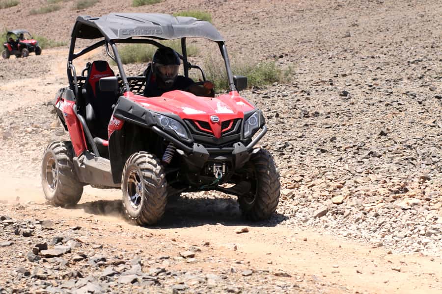 From Marakkesh: Half Day Buggy Adventure in Agafay Desert - Riding the Agafay tracks
