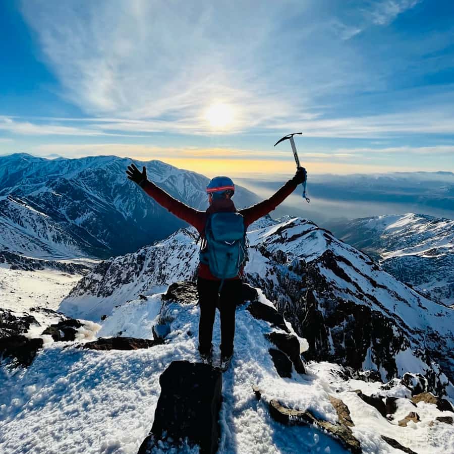 From Marrakech: 3-Day Mount Toubkal Climbing Trek - Day two: The long climb to Aguelzim Pass