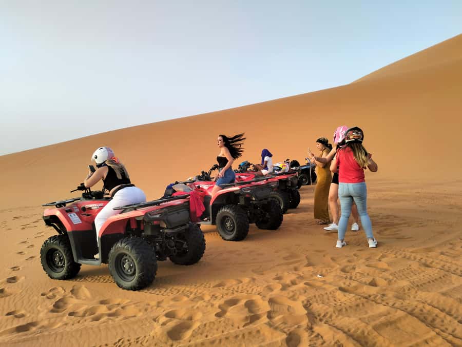 From Marrakech 3 Days Desert Merzouga with Camel & Quad bike - Day three: Sunrise, quad bikes, and the long return