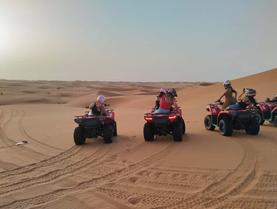 From Marrakech 3 Days Desert Merzouga with Camel & Quad bike - Guides, drivers, and the group atmosphere