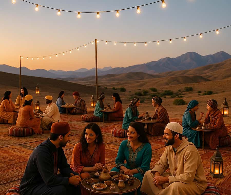 From Marrakech: Agafay Desert Dinner and Optional Camel Ride - The optional 25-minute camel ride at sunset