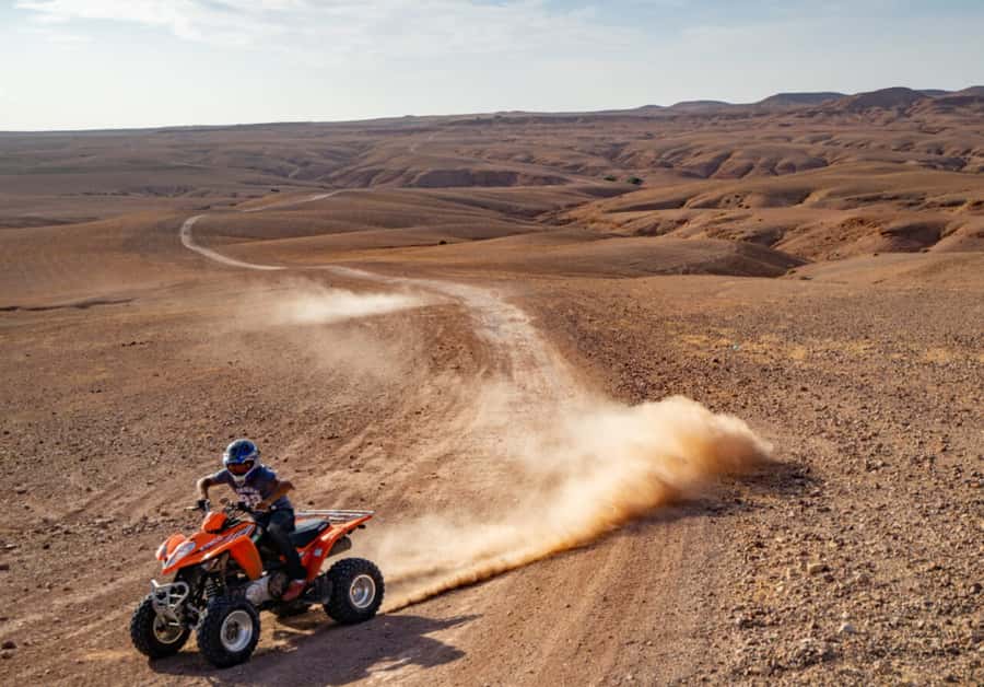 From Marrakech: Agafay Desert Dinner with Quad & Camel Ride - Camel ride or quad-bike ride?