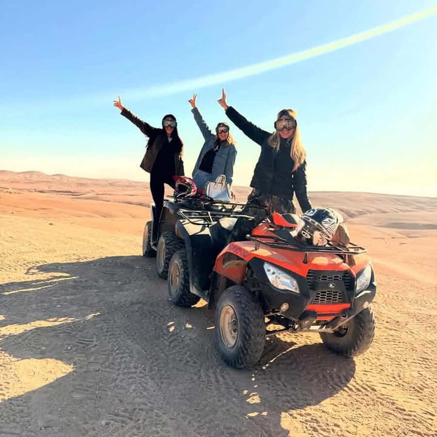 From Marrakech: Agafay Desert Dinner with Quad & Camel Ride - Music, fire, and the camp atmosphere