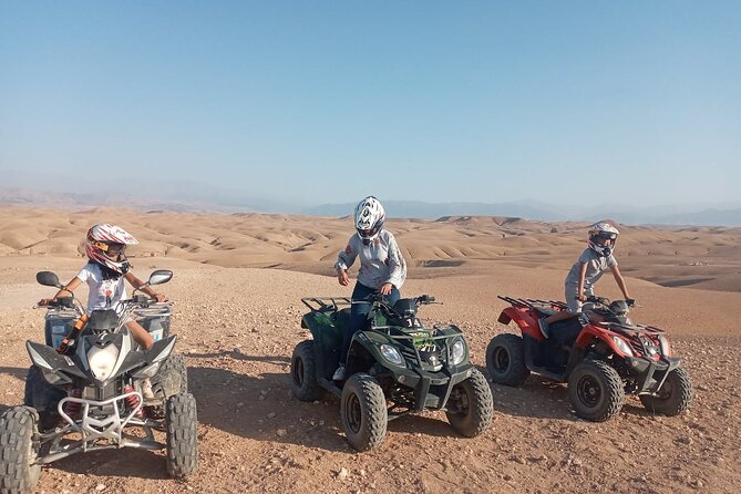 From Marrakech: Agafay Desert Quad Biking at Sunset & Dinner Show - The camel segment needs clarification