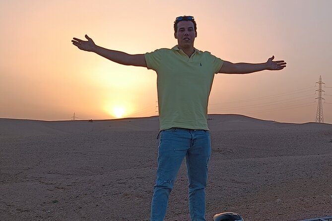 From Marrakech: Agafay Desert Quad Biking at Sunset & Dinner Show - Moroccan dinner under a Berber tent
