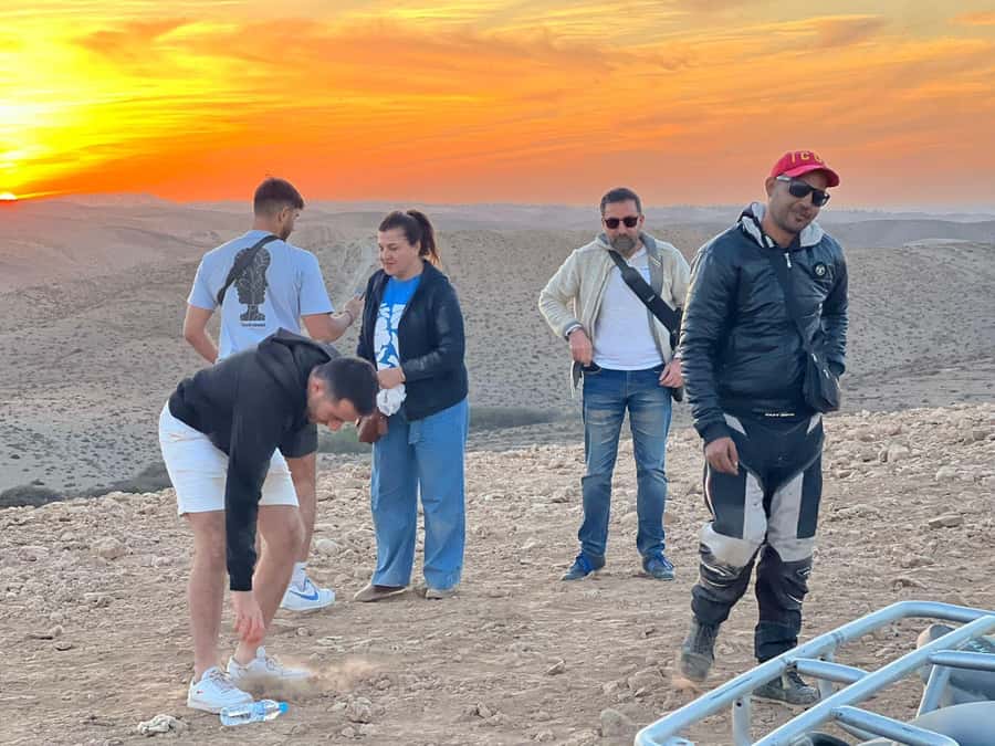 From Marrakech: Agafay Desert Quad Biking Tour with Transfer - Safety briefing, helmets, and the first ride