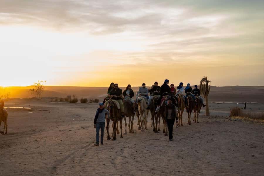 From Marrakech: Agafay Desert Quad Biking with Dinner & Show - Camel riding and Berber traditions