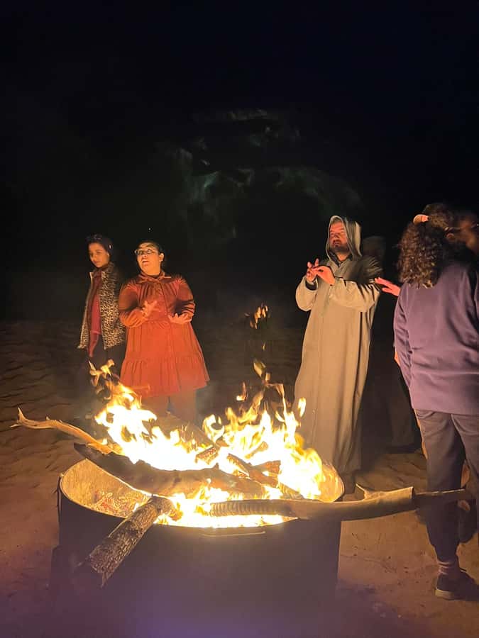 From Marrakech: Agafay Desert Sunset, Camel Ride, and Dinner - The camel ride along an old Berber path