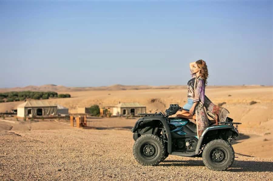 From Marrakech: Agafay Desert Sunset, Quad Biking, & Dinner - How good is the $45 value?